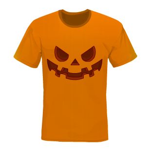 חולצת דלעת אמיתית - כתומה