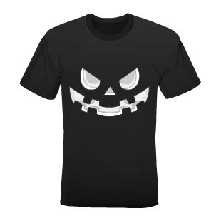 חולצת דלעת אמיתית - שחורה